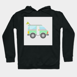 green van road trip Hoodie